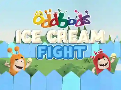 游戏Oddbods Ice Cream Fight在线