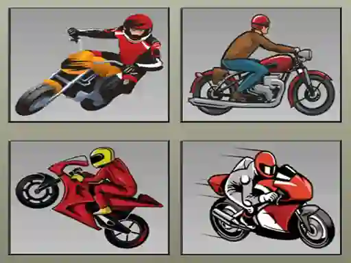 游戏Racing Motorcycles Memory在线