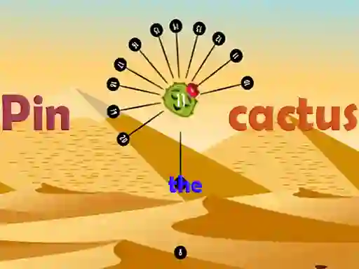 游戏Pin the cactus在线