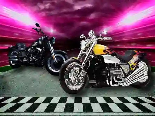 游戏Motorbike Puzzle Challenge在线
