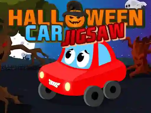 游戏Halloween Car Jigsaw在线