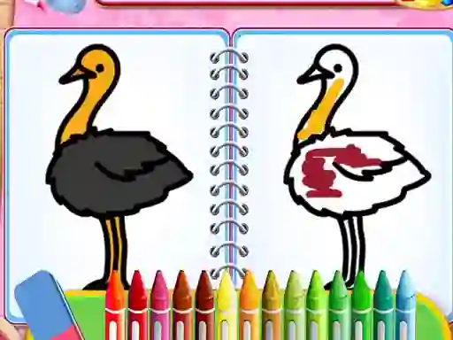 游戏Coloring Birds Game在线