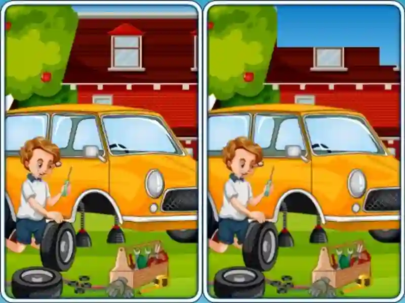 游戏Car Garage Differences在线