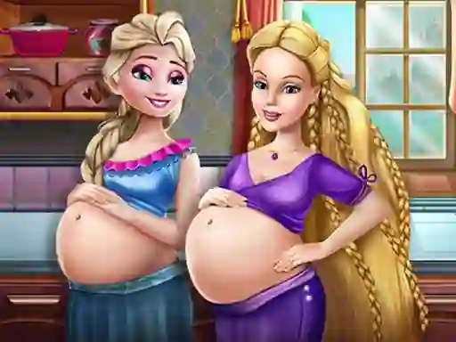 游戏Happy Princesses Pregnant BFFS在线