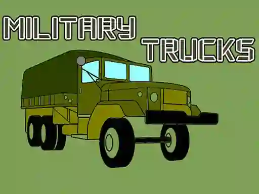 游戏Military Trucks Coloring在线
