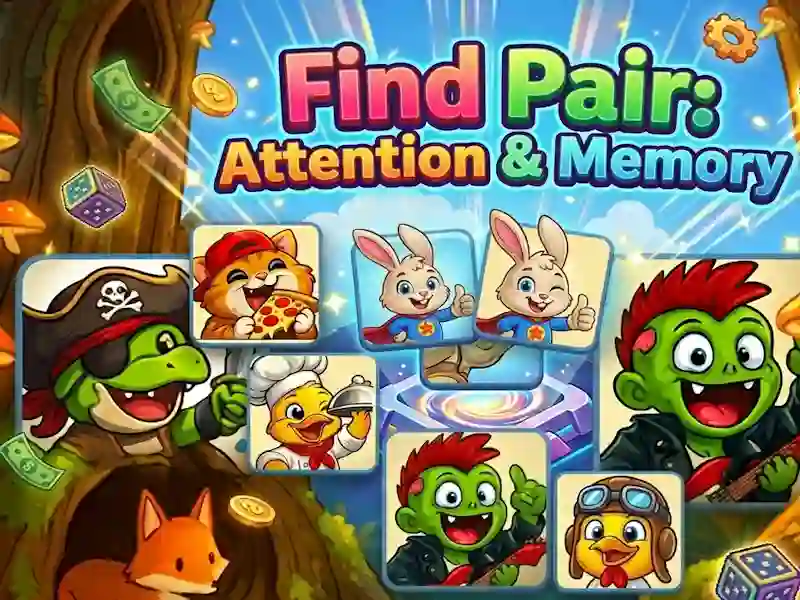 游戏Find Pair: Attention & Memory在线
