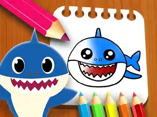 游戏Baby Shark Coloring Book在线