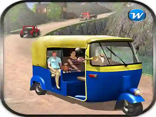 游戏Public Tricycle Rickshaw driving在线