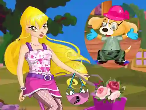游戏Winx Stella and Puppy在线