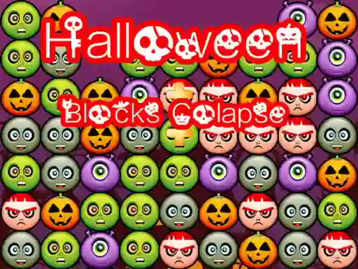 游戏Halloween Block Collapse在线
