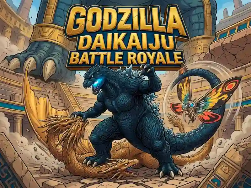 游戏Godzilla Daikaiju Battle Royale在线