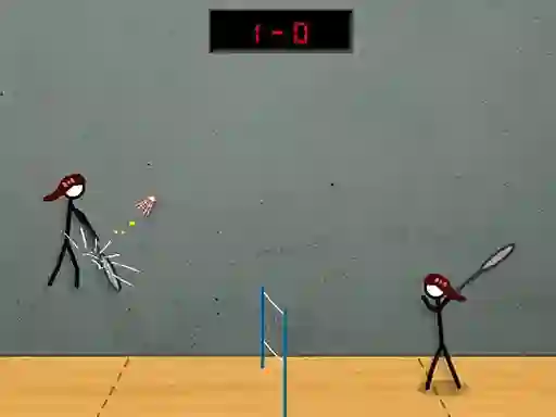 游戏Stick Figure Badminton 2在线