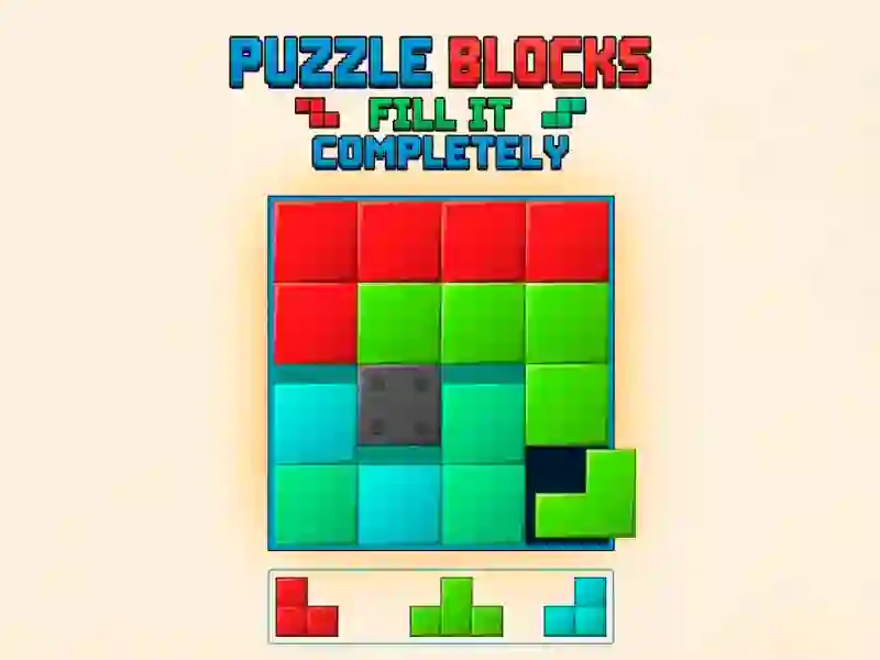 游戏Puzzle Blocks: Fill It Completely在线