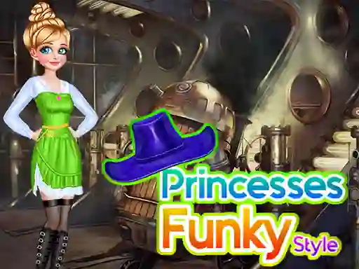游戏Princesses Funky Style在线