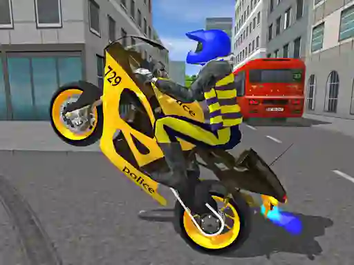 游戏Police Motorbike Race Simulator在线