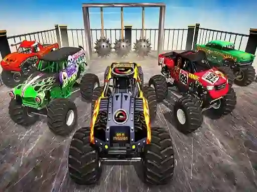 游戏Monster Truck Impossible Stunt Track在线
