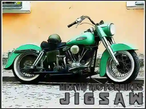 游戏Heavy Motorbikes Jigsaw在线