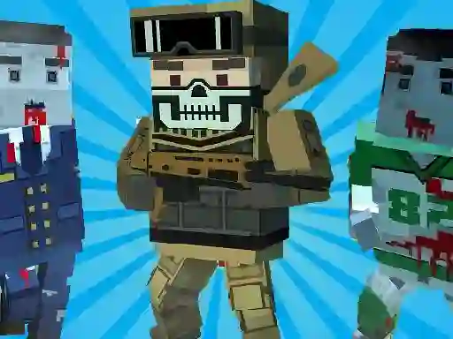游戏Blocky Shooting Arena 3D Pixel在线