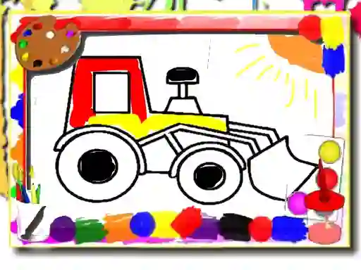 游戏Back to School: Kids Car Coloring在线