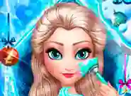 游戏Ice Queen New Year Makeover在线