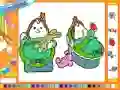 游戏Online coloring baby twins在线