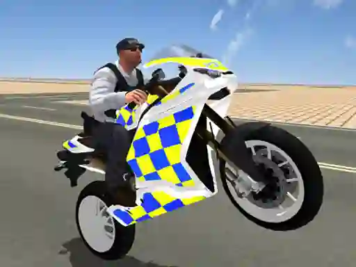游戏Super Stunt Police Bike Simulator 3D在线