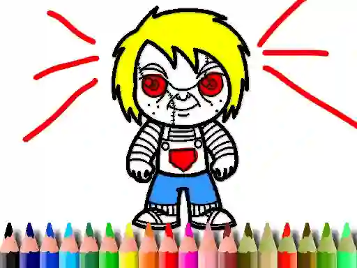 游戏Scary Boy Coloring Book在线