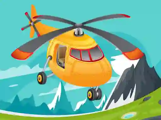 游戏Helicopter Jigsaw在线