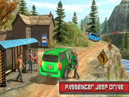 游戏Jeep Passeger Offroad Mountain Simulation Game在线