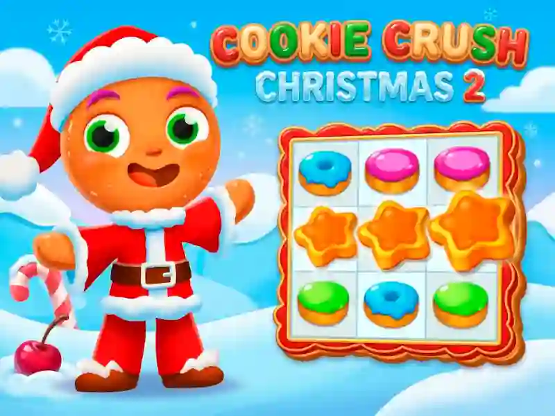 游戏Cookie Crush Christmas 2在线