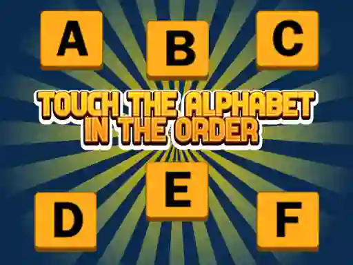 游戏Touch The Alphabet In The Oder在线