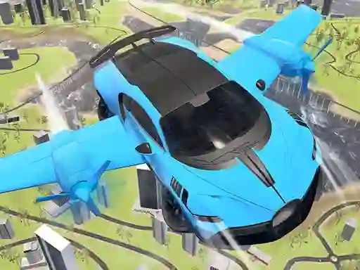游戏Real Sports Flying Car 3d在线