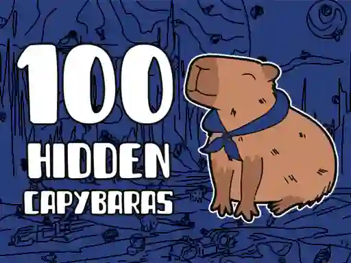 游戏100 Hidden Capybaras在线