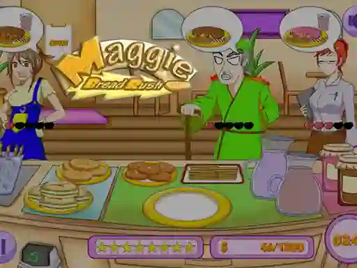 游戏Maggie Bread Rush在线