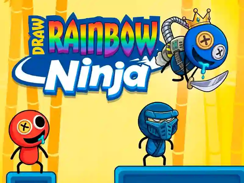 游戏Draw Rainbow Ninja在线
