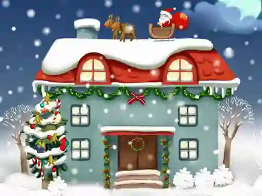 游戏Christmas Rooms Differences在线