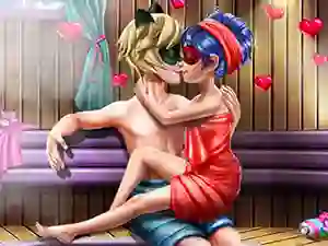 游戏Dotted Girl Sauna Flirting在线