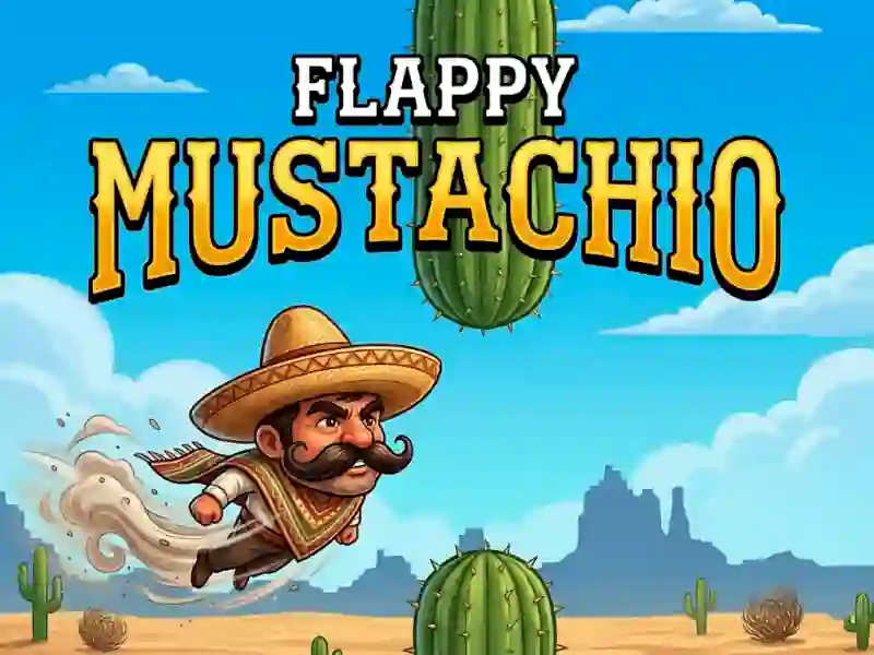 游戏Flappy Mustachio在线