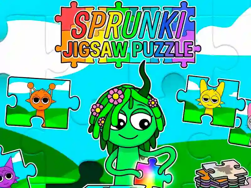 游戏Sprunki Jigsaw Puzzle在线