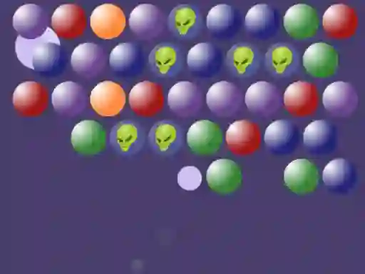 游戏Aliens Bubble Shooter在线