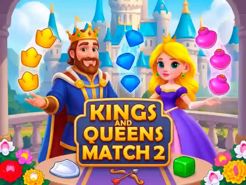 游戏Kings and Queens Match 2在线