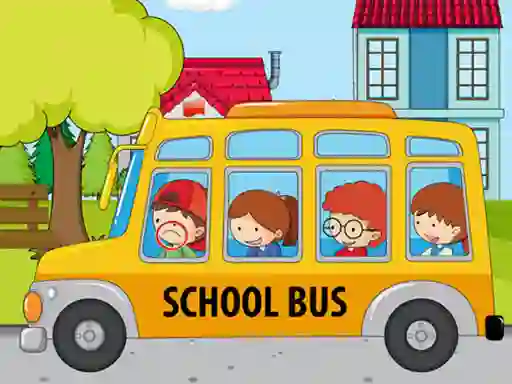 游戏School Bus Differences在线