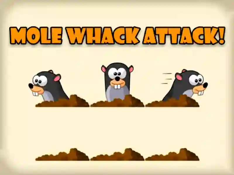 游戏Mole Whack Attack在线