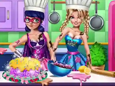 游戏SuperHero Cooking Contest在线