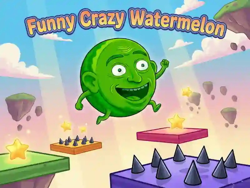 游戏Funny Crazy Watermelon在线