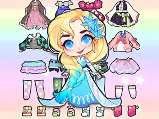 游戏Hair Doll Dress Up World在线