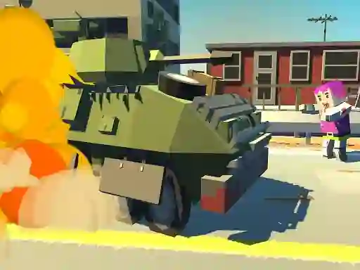 游戏Tank vs Zombie在线