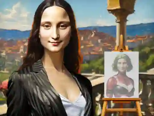 游戏Mona Lisa Fashion Experiments在线