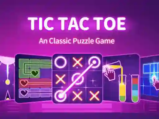 游戏Tic Tac Toe: A Group Of Classic Game在线