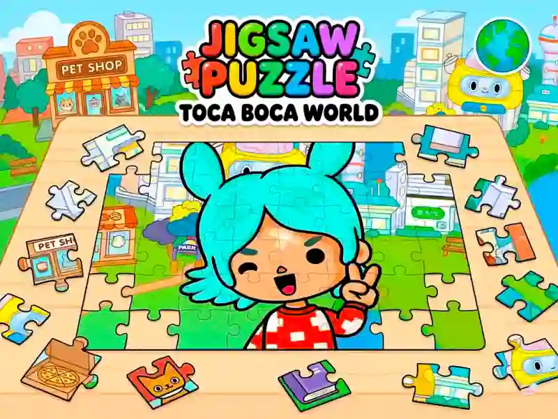 游戏Jigsaw Puzzle: Toca Boca World在线